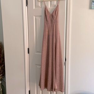 XS sparkly formal dress -pictures wearing dress  for reference